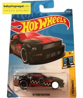 Hot Wheels 07 Ford Mustang-1