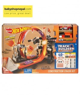 Hot Wheels Track builder Construction Crash Kit-1