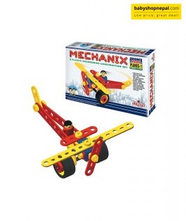 Mechanix Avionix PLANES-1 | A Plastic Engineering System For Creative Kids | Age 3+ | 4 Models | DIY STEM Toys | Construction Set For Boys & Girls-1