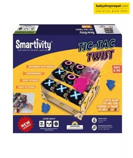 Smartivity Tic Tac Twist, STEM, DIY, Fun Toy for Kids 6 to 12, Birthday Gift Toy for Boys & Girls, Science Toy, Educational Based Activity Game-1