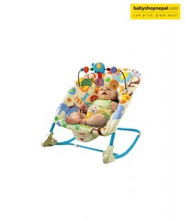 Fisher Price Deluxe Infant to Toddler Comfort Rocker Animal Kingdom-2