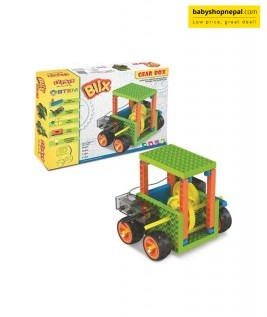 Blix Gear Box,  Motorized Engineering System, DIY Building & Construction Set For Boys & Girls-1