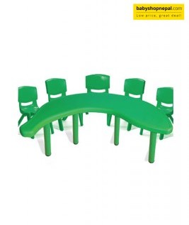 Banana Round Table (Without Chair)-1