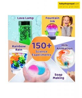 Smartivity Mega Science Kit | 150 Chemistry Experiment Kit for Boys & Girls Age 6-14 | Birthday Gift | Kids Safe Kit | STEAM Educational Fun Toys 5