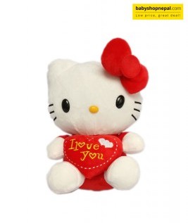 Hello Kitty I love you theme soft toy 4