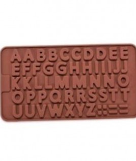 Chocolate Moulds Alphabet Ice Cube Tray-1
