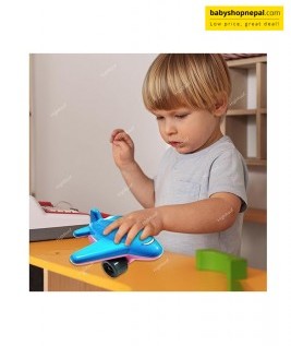 My First Unbreakable Toy Plane, 6 Months+ | Gift For Infants, Toddlers | Builds Dexterity | Non Toxic Plastic | No Sharp Edge 4