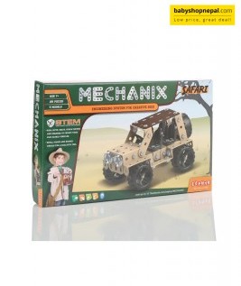 Mechanix Safari | Engineering System For Creative Kids| Age 7+ | 5 Models | DIY STEM Toys | Building Construction Set For Boys and Girls 5