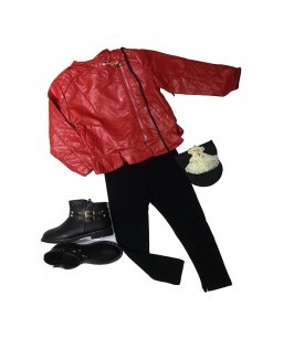 Combo Jacket Bag Pant And Shoes-1