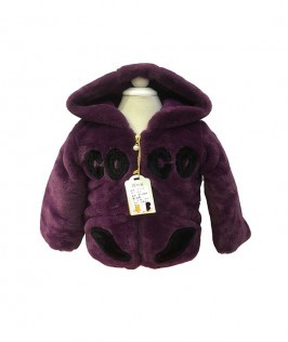 Purple Fur Jacket-1