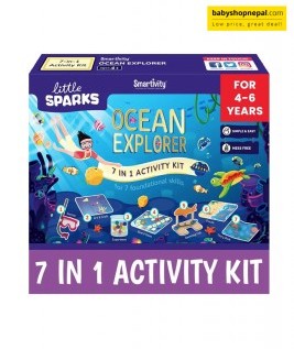 Smartivity Ocean Explorer Activity Kit for 4 to 6 Years Kids | 7 in 1 Fun Activities Toys/Games for Girls & Boys Age 4,5,6 Years-1