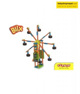 Blix Amusement Park, Motorized Engineering System, Age 7+ DIY STEM Toys, Building & Construction Set For Boys & Girls 5