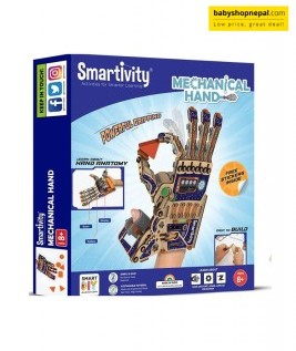 Smartivity DIY Robotic Mechanical Hand, STEM, Fun Toys for kids 8-14, Educational & Construction Activity, Birthday Gift, Science Engineering Project 3