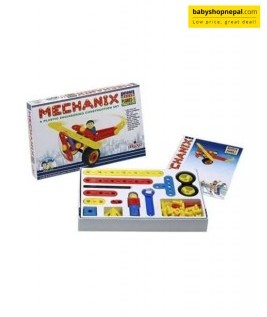 Mechanix Avionix PLANES-1 | A Plastic Engineering System For Creative Kids | Age 3+ | 4 Models | DIY STEM Toys | Construction Set For Boys & Girls 3