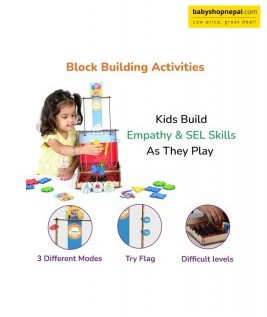 Smartivity Try Tower EQ Building Kit for Kids 4 to 8 Years | Best for Early Social & Emotional Development Toy for Boys & Girls Age 4-7 7