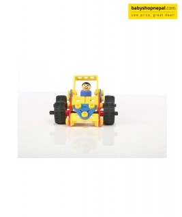 Mechanix Grand Prix CARS-1 | A Plastic Engineering System For Creative Kids | Age 3+ | 4 Models | DIY STEM Toys | Construction Set For Boys & Girls-2