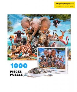 Jigsaw Puzzle Animal World (1000 pcs)-2