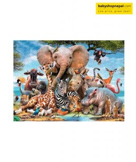 Jigsaw Puzzle Animal World (1000 pcs)-1