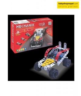 Mechanix RACING CARS | Engineering System For Creative Kids | Age 7+ | 15 Models | DIY STEM Toys | Building Construction Set For Boys & Girls-2