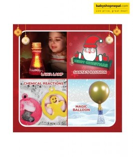 Smartivity Santa's Science Lab | Chemistry Science Experiment Kit for Boys & Girls | For Ages 5,6,8,10,12,14 | Kids Safe & Non Toxic 3