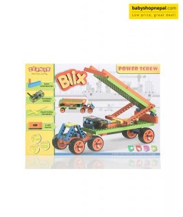 Blix Power Screw, Motorized Engineering System, DIY Building & Construction Set For Boys & Girls 5