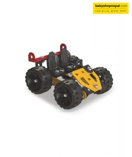 MECHANIX BASIC | Engineering System For Creative Kids | Age 7+ | 6 Models | DIY STEM Toys | Metal Construction Set For Boys and Girls-2