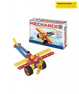 Mechanix Avionix PLANES-2 | A Plastic Engineering System For Creative Kids | Age 3+ | 7 Models | DIY STEM Toys | Construction Set For Boys & Girls-1