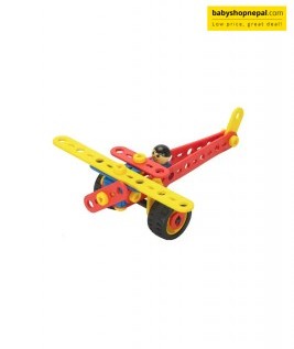 Mechanix Avionix PLANES-1 | A Plastic Engineering System For Creative Kids | Age 3+ | 4 Models | DIY STEM Toys | Construction Set For Boys & Girls-2