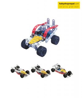 Mechanix RACING CARS | Engineering System For Creative Kids | Age 7+ | 15 Models | DIY STEM Toys | Building Construction Set For Boys & Girls 3