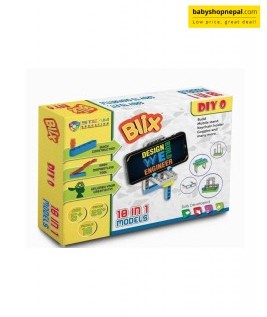 Blix DIY 0 | Engineering System | Age 5+ | 10 Models | DIY STEM Toys | Building & Construction Set For Boys & Girls 7