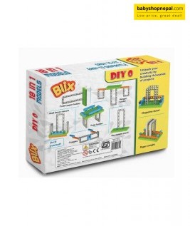 Blix DIY 0 | Engineering System | Age 5+ | 10 Models | DIY STEM Toys | Building & Construction Set For Boys & Girls 5