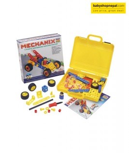 MECHANIX MOBITECH Cars & Planes, A Plastic Engineering System For Creative Kids, STEM Construction Set For Boys & Girls 3