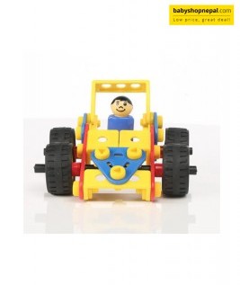 MECHANIX MOBITECH Cars & Planes, A Plastic Engineering System For Creative Kids, STEM Construction Set For Boys & Girls 5