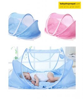 Mosquito Net Mattress and Pillow with Music 3 in 1-2