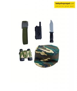 Children Military Force Dress, Army Costume  Dress Set-2