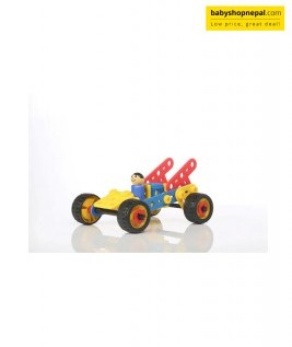 MECHANIX MOBITECH Cars & Planes, A Plastic Engineering System For Creative Kids, STEM Construction Set For Boys & Girls 6