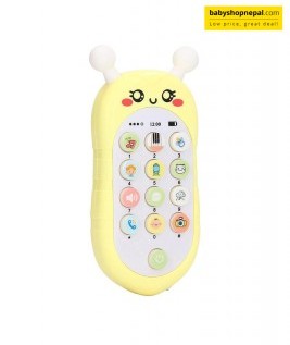 Lemon Yellow Teether Mobile Phone