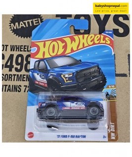 2025 HOT WHEELS MAINLINE CASE J '17 FORD F-150 RAPTOR HW-1