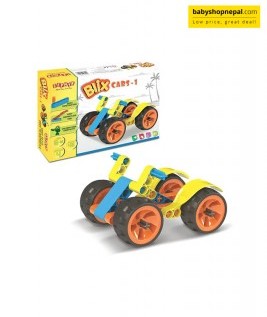 Blix CARS-1| Age 5+ | 4 Models | DIY STEM Toys | Building & Construction Set For Boys & Girls-1