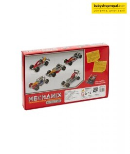 Mechanix RACING CARS | Engineering System For Creative Kids | Age 7+ | 15 Models | DIY STEM Toys | Building Construction Set For Boys & Girls 4