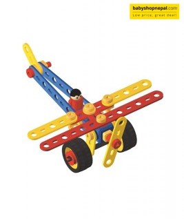 Mechanix Avionix PLANES-2 | A Plastic Engineering System For Creative Kids | Age 3+ | 7 Models | DIY STEM Toys | Construction Set For Boys & Girls 4