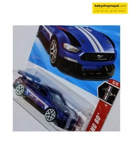 2025 Hot Wheels Custom '18 Ford Mustang GT (Dark Blue) 5