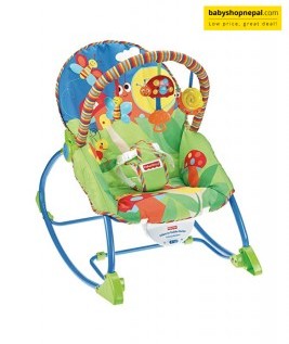 Fisher Price Infant to Toddler Rocker Colorful Insects-1