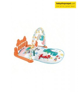 Multifunction Gym Piano Rack with Rattle Instrument, Musical Keyboard Fitness Piano Toys for Infant Babies New Born & Toddlers  6