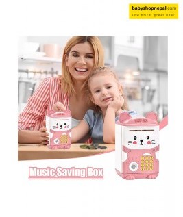 Electric Password Piggy Bank Music Saving Box 5