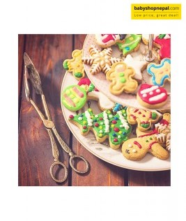 Christmas Themed Silicone Chocolate Molds, Non-Sticky Baking Chocolate Molds 8