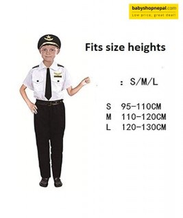 Pilot Costume Sizes