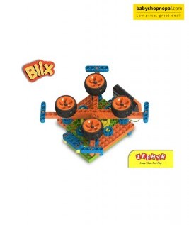 Blix Amusement Park, Motorized Engineering System, Age 7+ DIY STEM Toys, Building & Construction Set For Boys & Girls 3