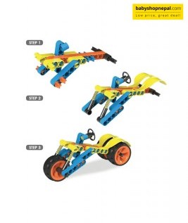 Blix CARS-2| Age 5+ | 9 Models | DIY STEM Toys | Building & Construction Set For Boys & Girls 4