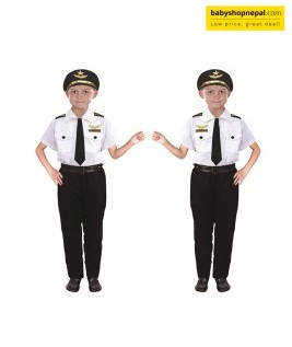 Pilot Costume, Fancy Dress, Halloween Costume.-1